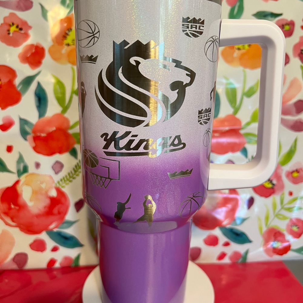 Sacramento Kings Purple Travel Mug